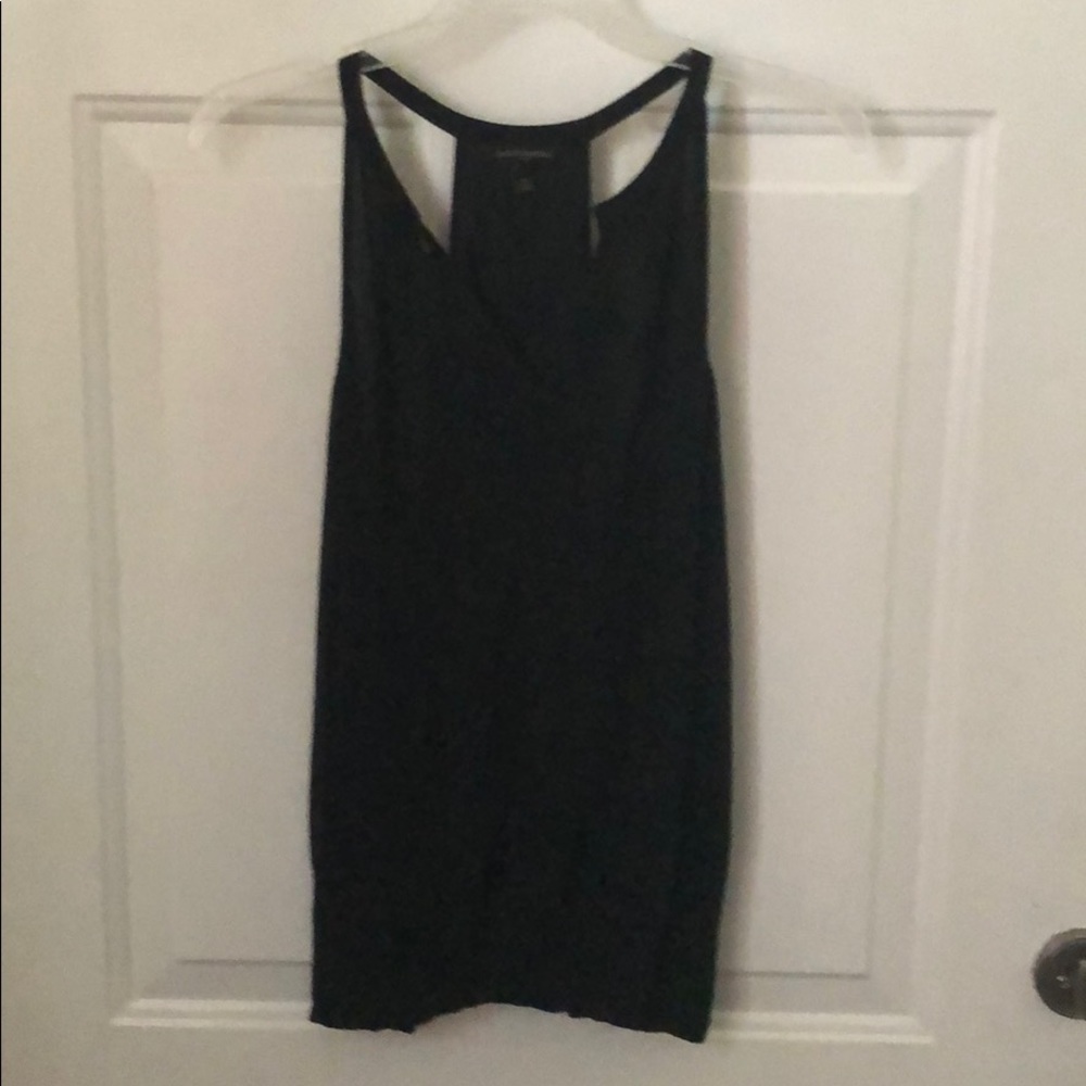Women’s M Black Banana Republic Razorback Tank